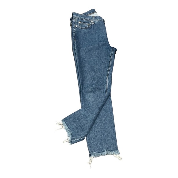 Hudson luxed crop riley relaxed straight size 27 - Picture 2 of 11